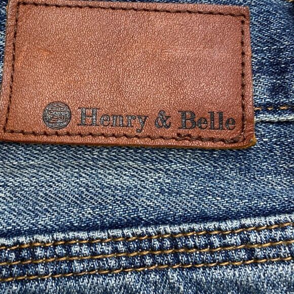 HENRY & BELLE PATCHWORK BOYFRIEND JEANS - Picture 6 of 15